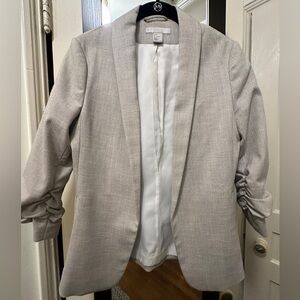 H&M Gathered Sleeve Jacket